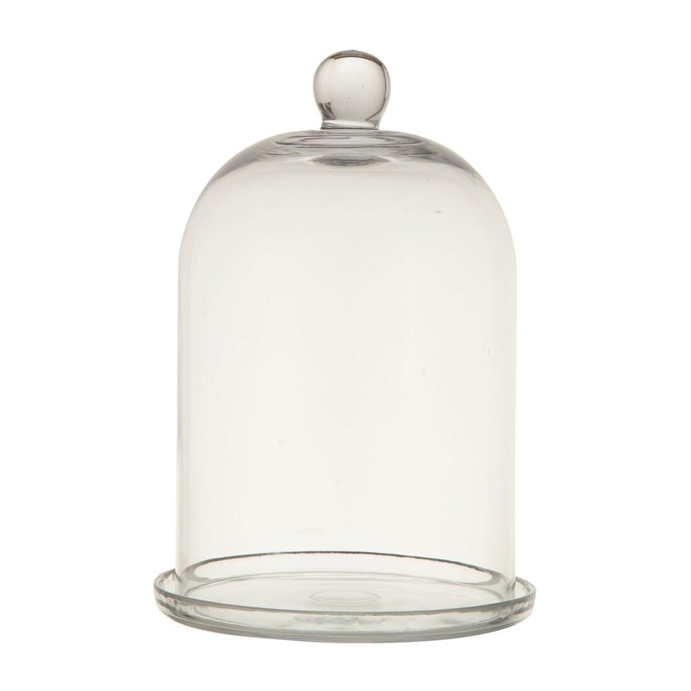 Glass Cloche w/Plate