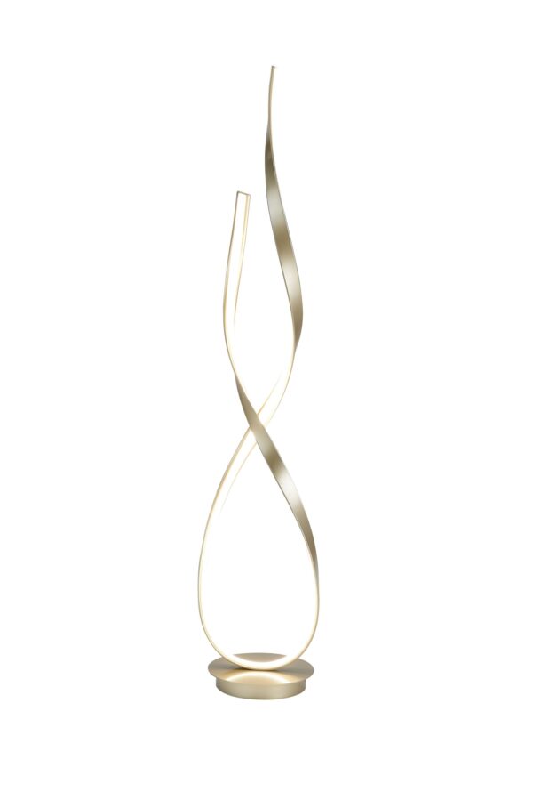 Vienna LED 55" Tall Floor Lamp // Sandy Gold - Image 2