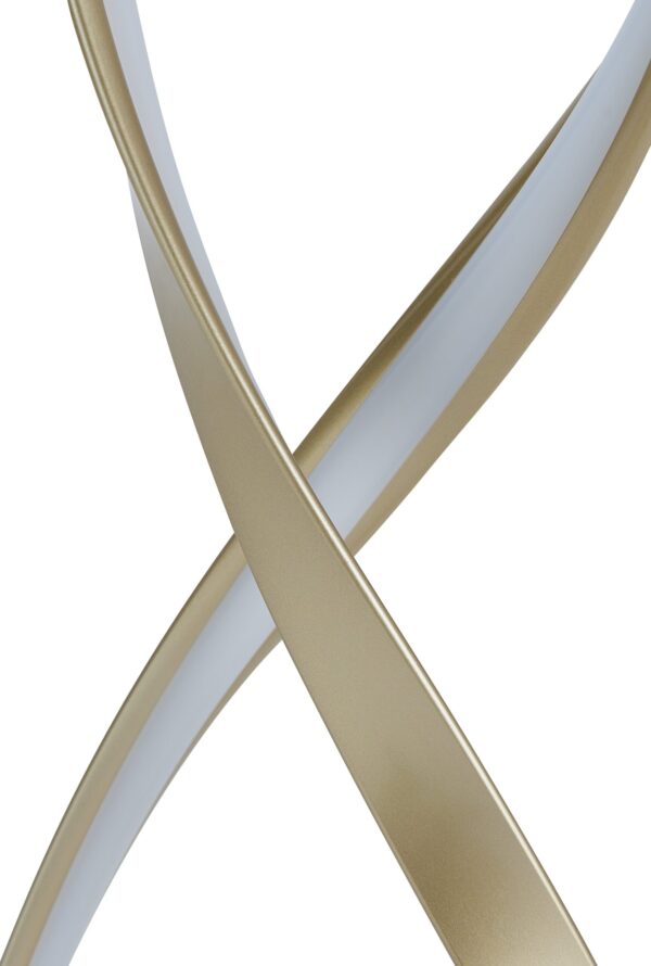 Vienna LED 55" Tall Floor Lamp // Sandy Gold - Image 3